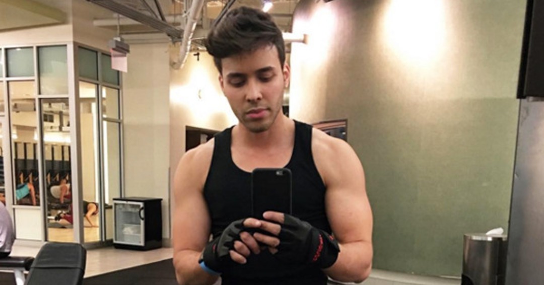 Prince Royce Flaunts His Insanely Buff Arms in Gym Selfie - E! Online