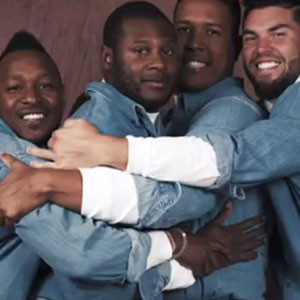 This MLB Team Looks Amazing in All-Denim Awkward Family Photos