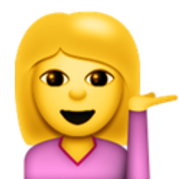 Mystery Solved New Theory Explains The Sassy Pink Lady Emoji E Online