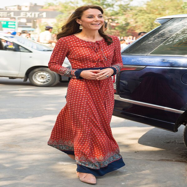 Bohemian Beauty from Kate Middleton's Entire India Wardrobe | E! News