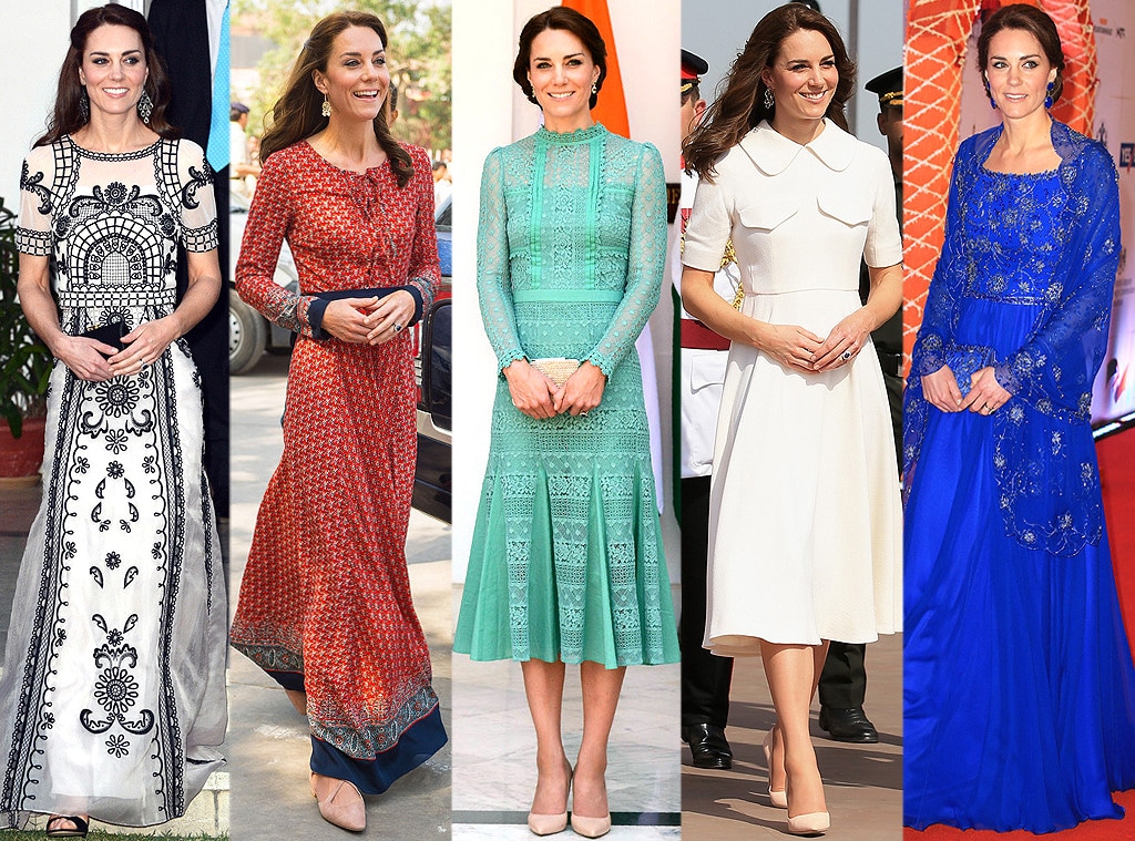 Inside Kate Middleton's Extravagant Royal Tour Wardrobe - E ...