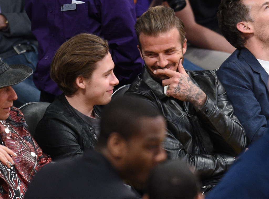 David Beckham, Brooklyn Beckham, Laker Game