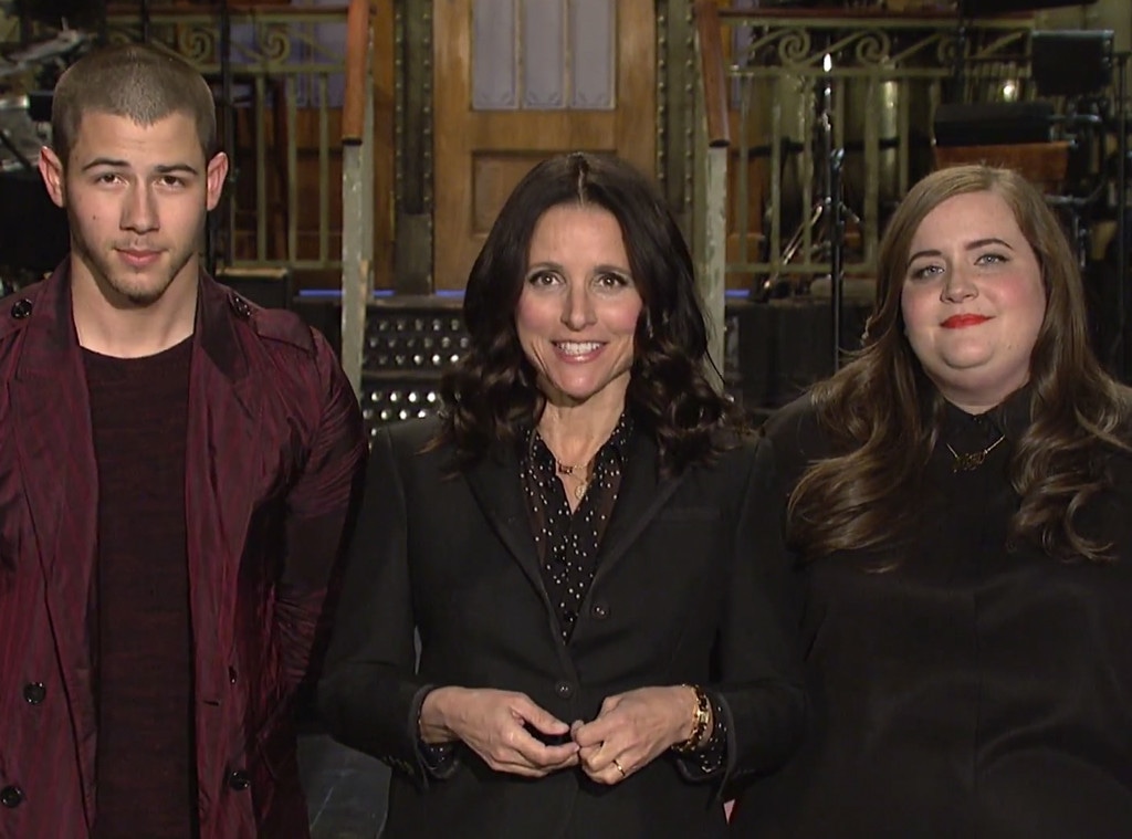 Saturday Night Live, Nick Jonas, Julia Louis-Dreyfus