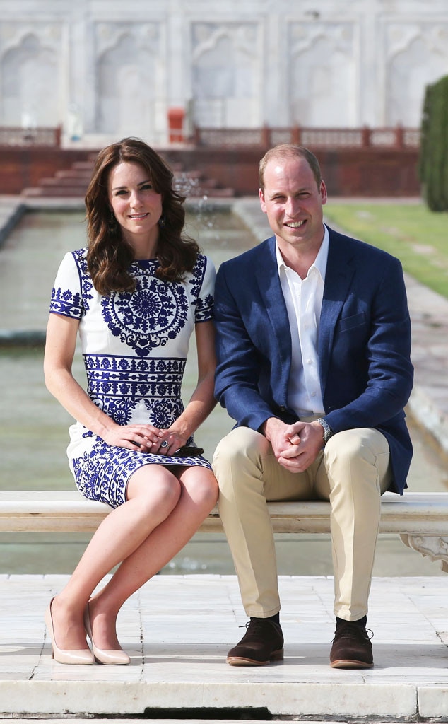 Prince William, Kate Middleton, Taj Mahal