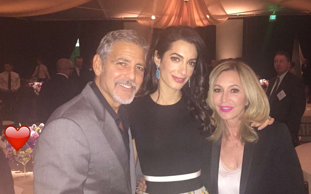 George Clooney, Amal Clooney, Hillary Clinton Fundraiser