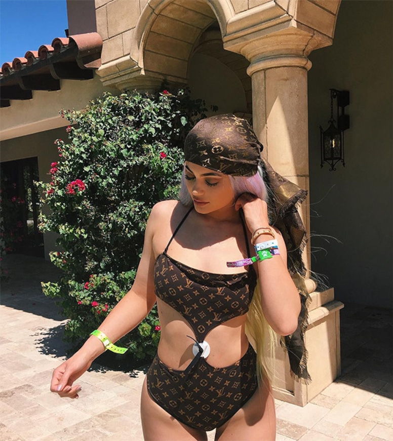 Kylie Jenner, Monokini, Coachella 2016