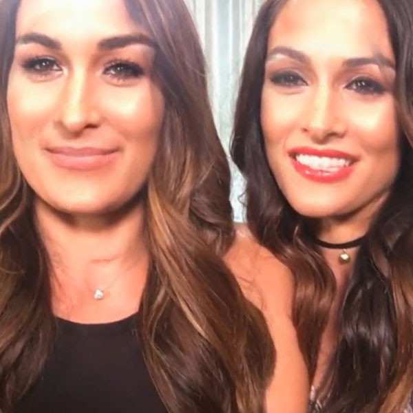 Lol Watch What Happens When Nikki And Brie Bella Do A Face Swap E News 