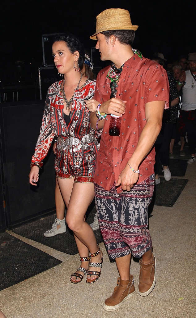 Katy Perry, Orlando Bloom, Coachella