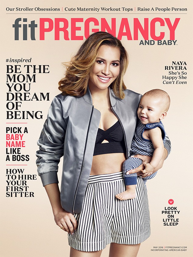 Naya Rivera, Fit Pregnancy and Baby