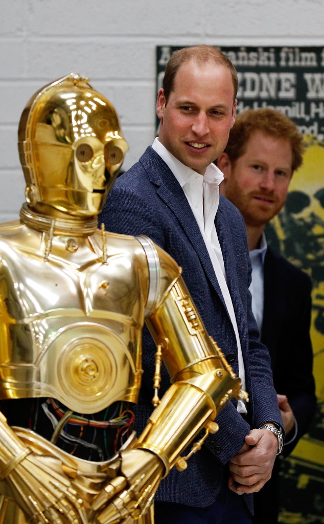 Prince Harry, Prince William, Star Wars