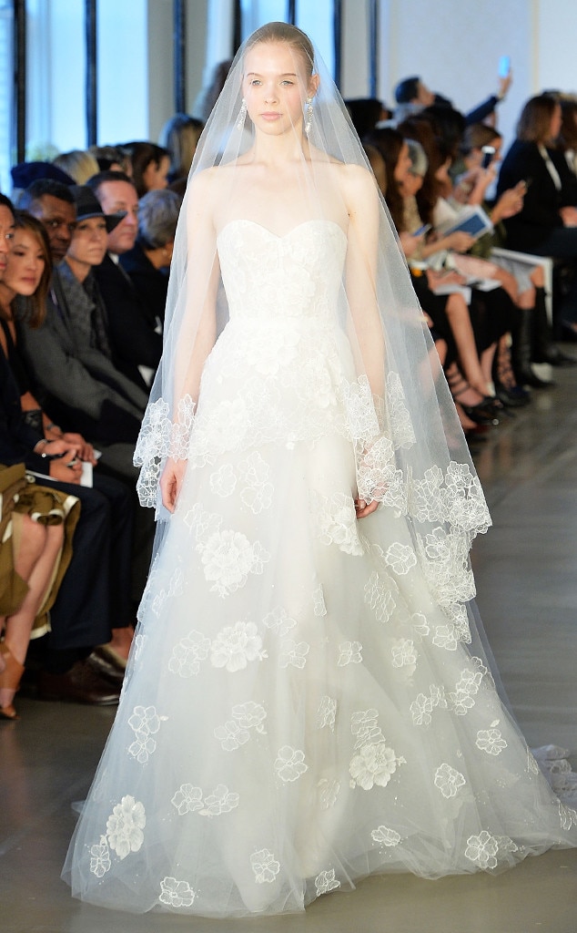 Oscar De La Renta, 2016 from Most Show-Stopping Wedding Gowns Ever to ...