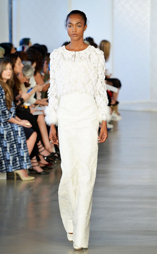 oscar de la renta bridal 2017