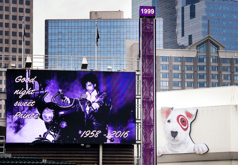 Prince, Obit, Target Field Minneapolis