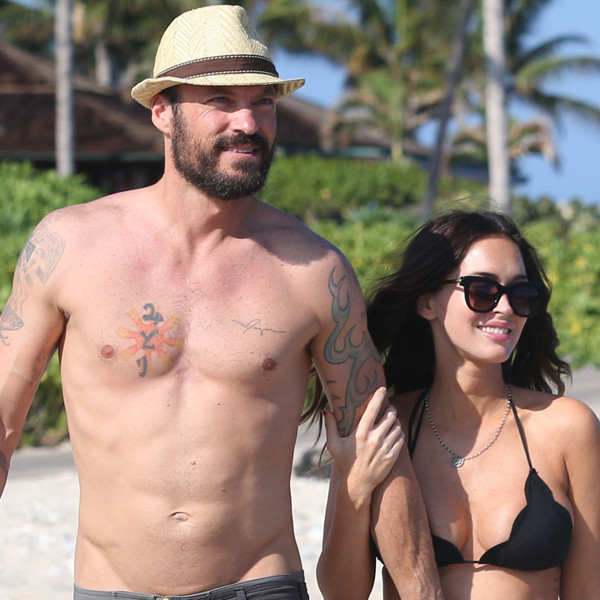 Pregnant Megan Fox Brian Austin Green Enjoy Beachy Babymoon E Online