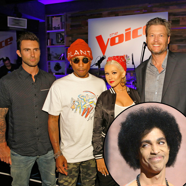 The Voice Coaches Pay Tribute to Prince