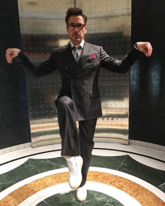 Robert Downey Jr., Instagram