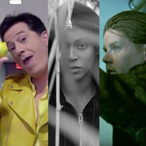 Stephen Colbert & James Corden Parody Lemonade