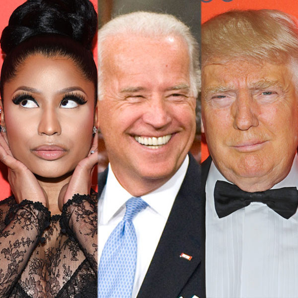 Nicki Minaj Dedicates “Anaconda” to Trump and Biden