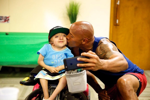 Dwayne Johnson, The Rock, Charity Work