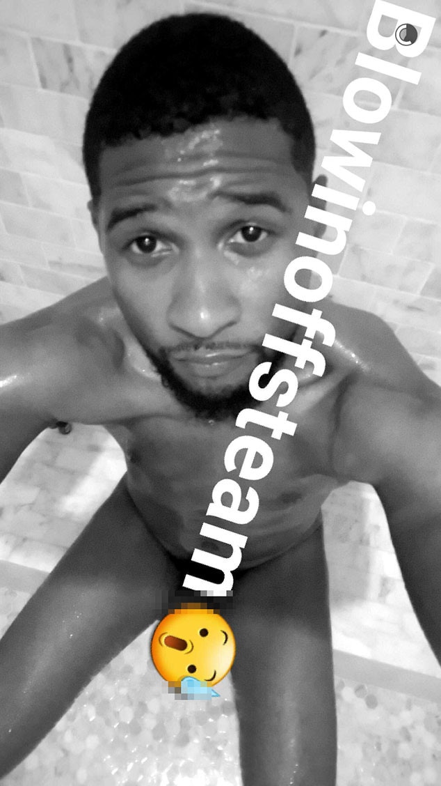 Usher, Snapchat