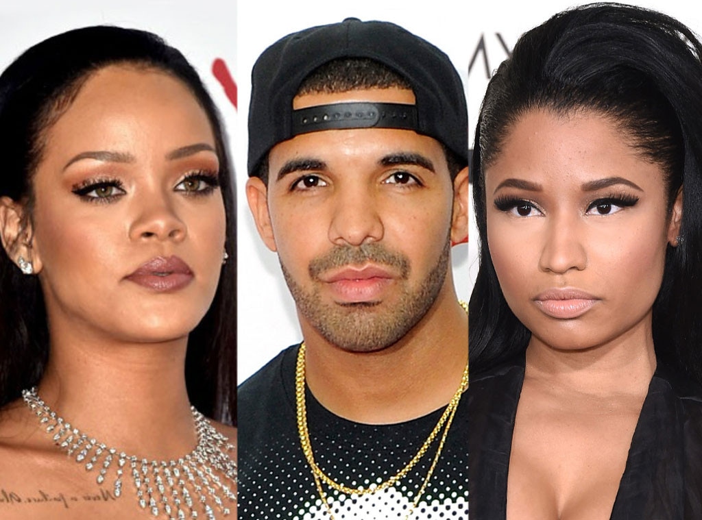 Rihanna, Drake, Nicki Minaj