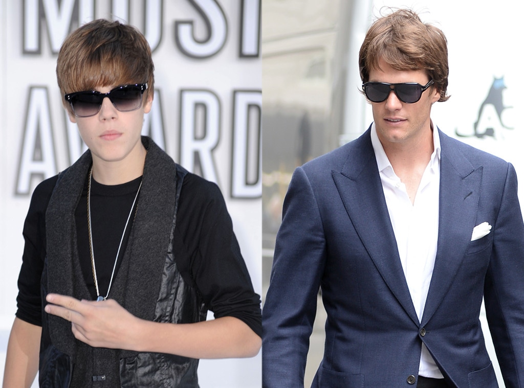 Tom Brady Jacks Justin Bieber's Hairstyle From 2010  E! News