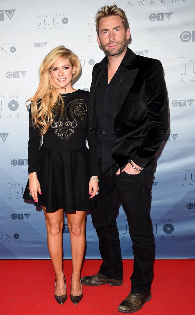 Avril Lavigne, Chad Kroeger, 2016 Juno Awards
