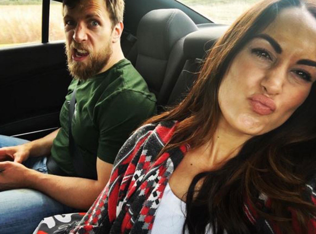 Silly Selfie From Brie Bella And Daniel Bryan S Love Story E News