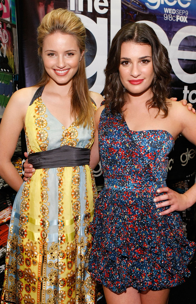 Dianna Agron And Lea Michele From Celebrity Roommates E News 