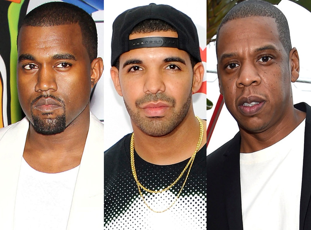 Kanye West, Drake, Jay Z