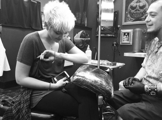 Paris Jackson, Tattoo, Instagram