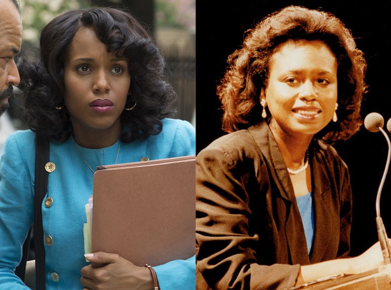 Confirmation Cast, Real Life, Kerry Washington, Anita Hill