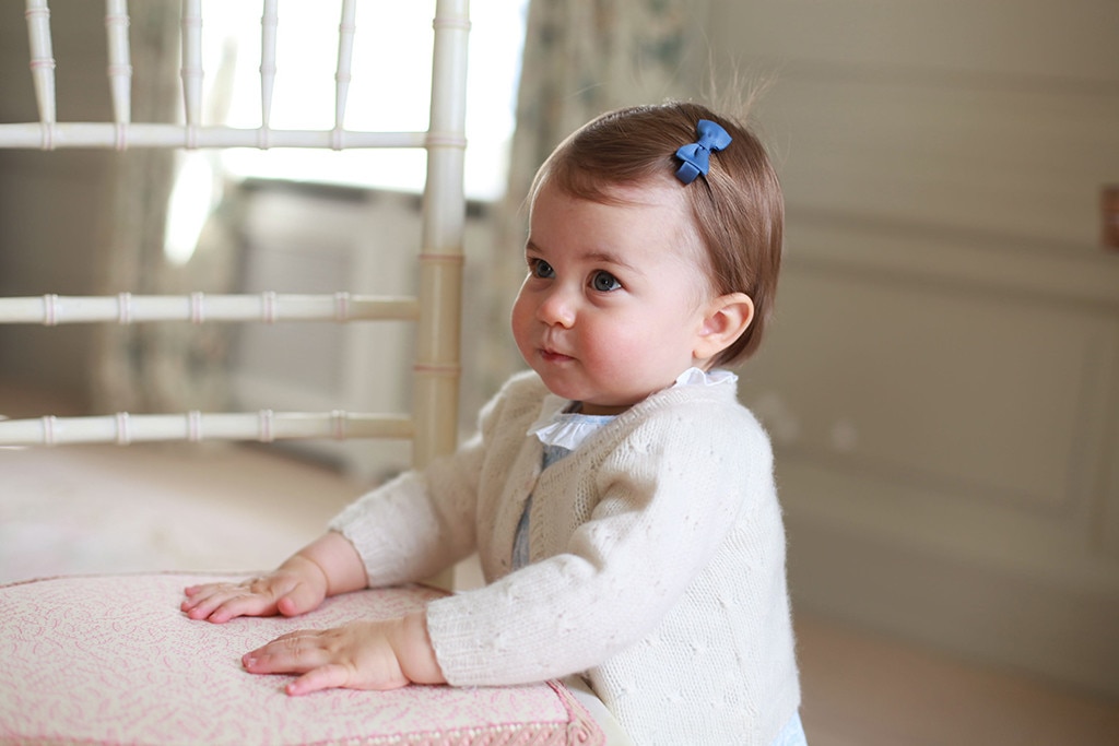 Princess Charlotte Seen in New Photos Released for Her 1st Birthday