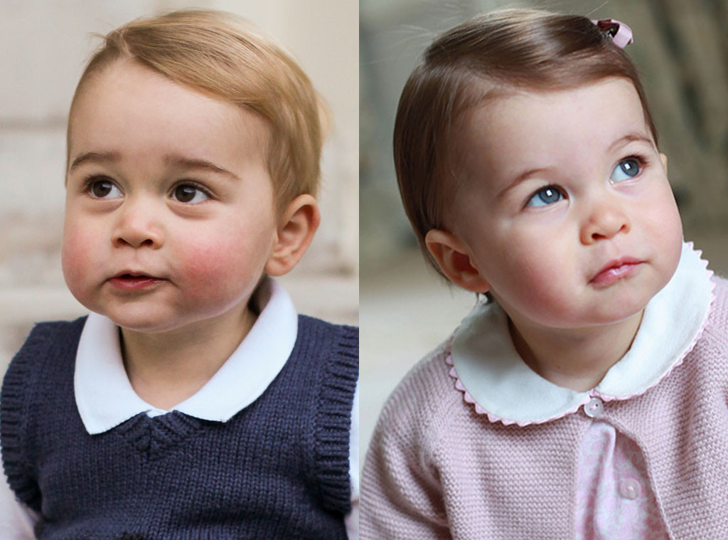 Princess Charlotte, Official Photo, Prince George