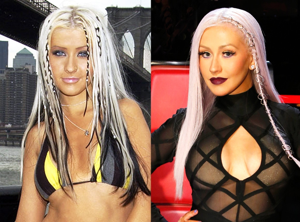Christina Aguilera, Braids