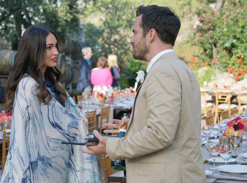 She S Back Megan Fox Returns For The New Girl Wedding E Online