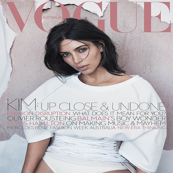 Vogue Australia from Kim Kardashian's Hottest Covers