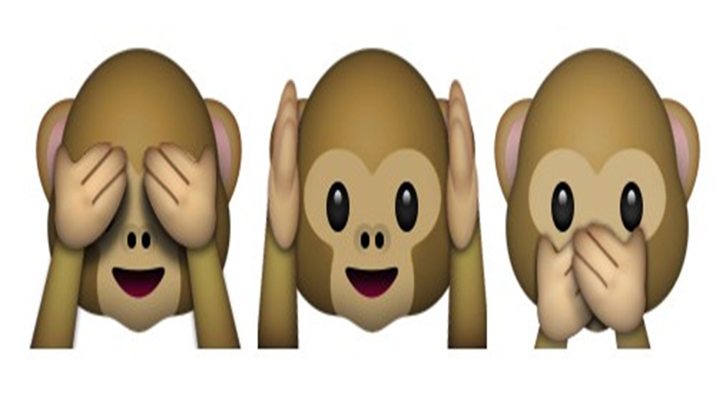 Не вижу ответа не слышу ответа. Эмодзи обезьянка. Три обезьянки ЭМОДЖИ. ЭМОДЖИ обезьяна с закрытыми ушами. Смайлик три обезьяны.