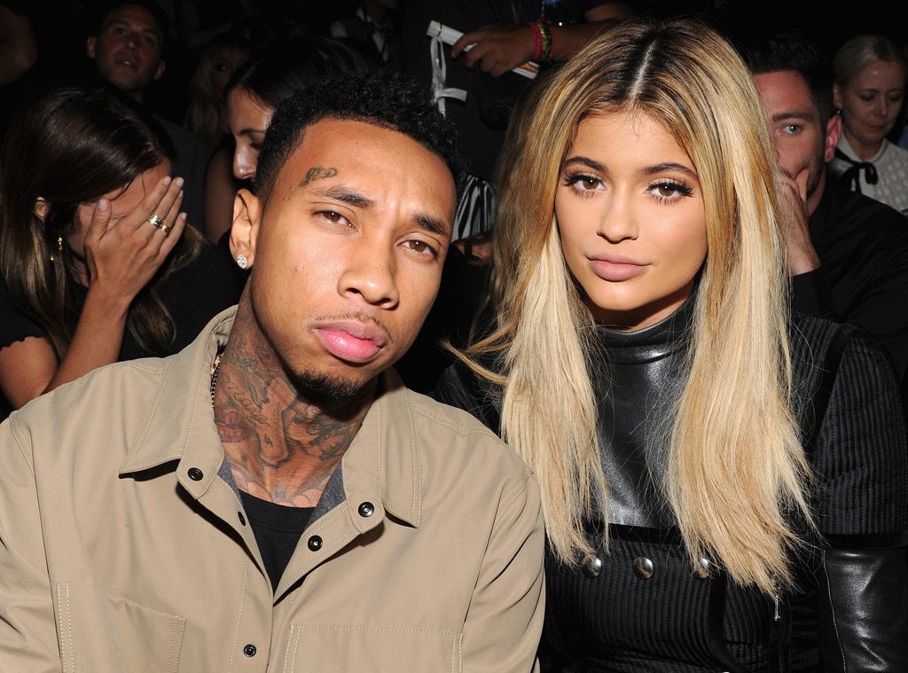 Former boyfriend and girlfriend: Tyga and Kylie Jenner