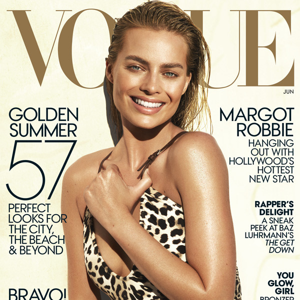 Margot Robbie Scores Her First Vogue Cover - E! Online