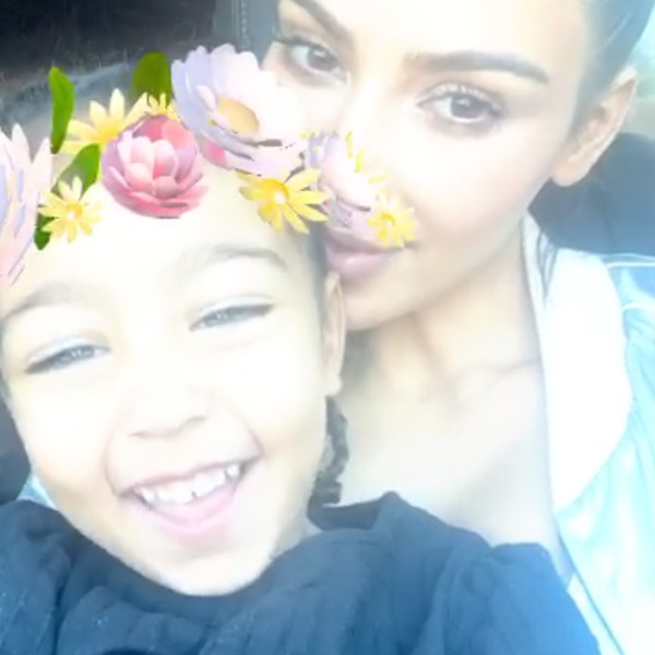 North West Saying Hi To Snapchat With The Biggest Smile Is Beyond Cute