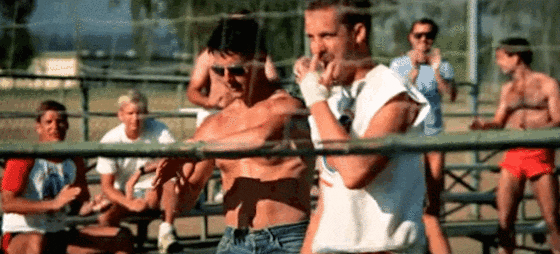 An Ode To Top Gun S Ridiculous Volleyball Scene E Online Uk An Ode To Top Gun S Ridiculous Volleyball Scene E Online Uk