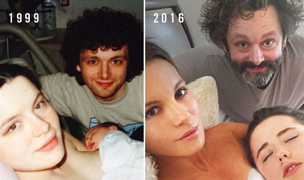 Kate Beckinsale and Michael Sheen Recreate This Precious Throwback Pic