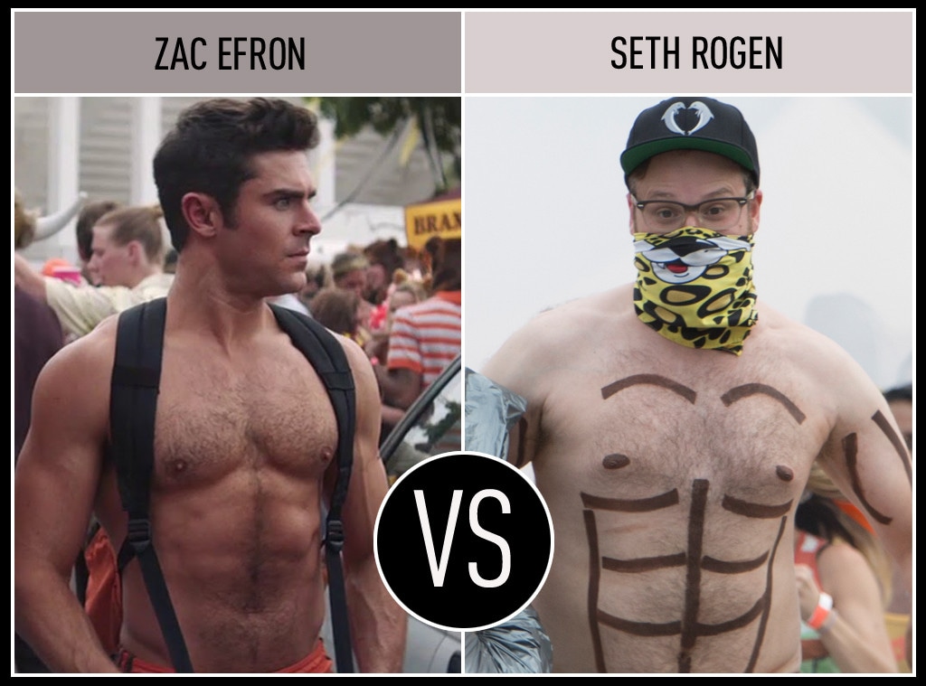 Pop Culture Debate, Zac Efron, Seth Rogen