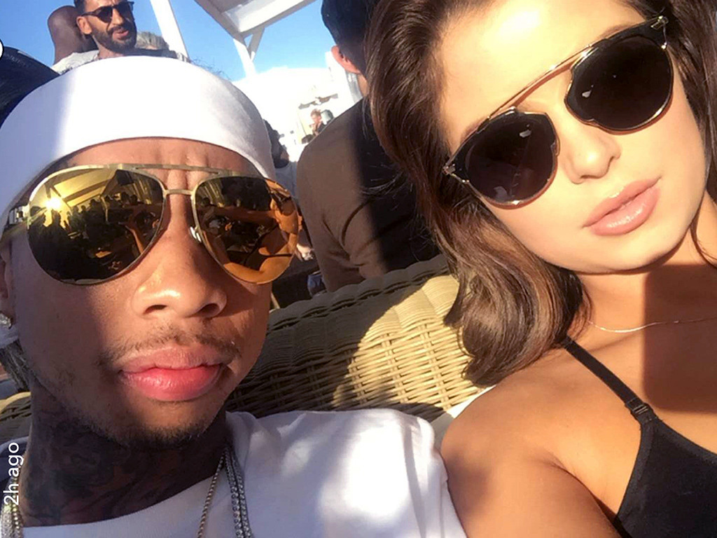 Tyga Spotted With Lingerie Model in Cannes Following Kylie Split