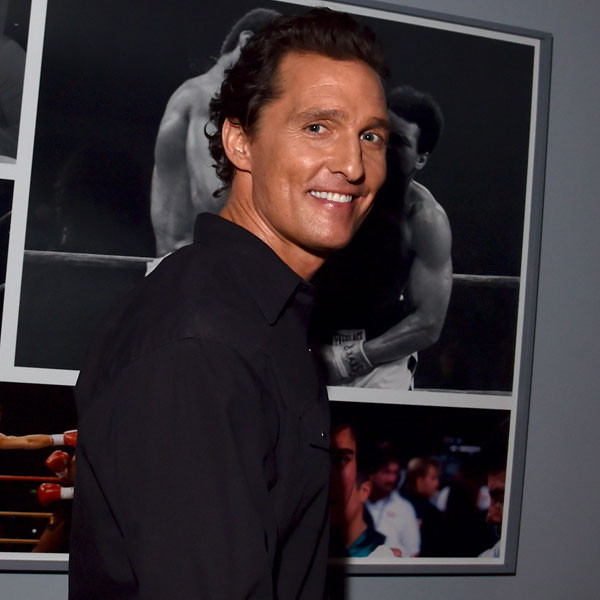 Matthew McConaughey Gives University of Texas Students a Ride