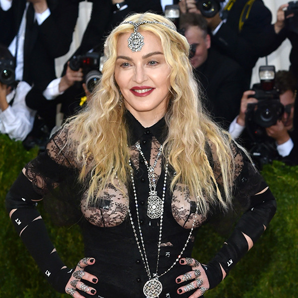 Madonna Shows Off Her Butt at the Met Gala