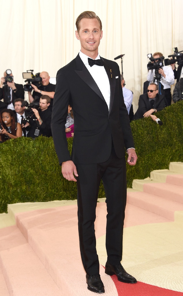 Alexander Skarsgård from Met Gala 2016 Red Carpet Arrivals E! News