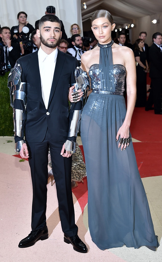 Zayn Malik And Gigi Hadid From Couples And Bffs At The 2016 Met Gala E News 