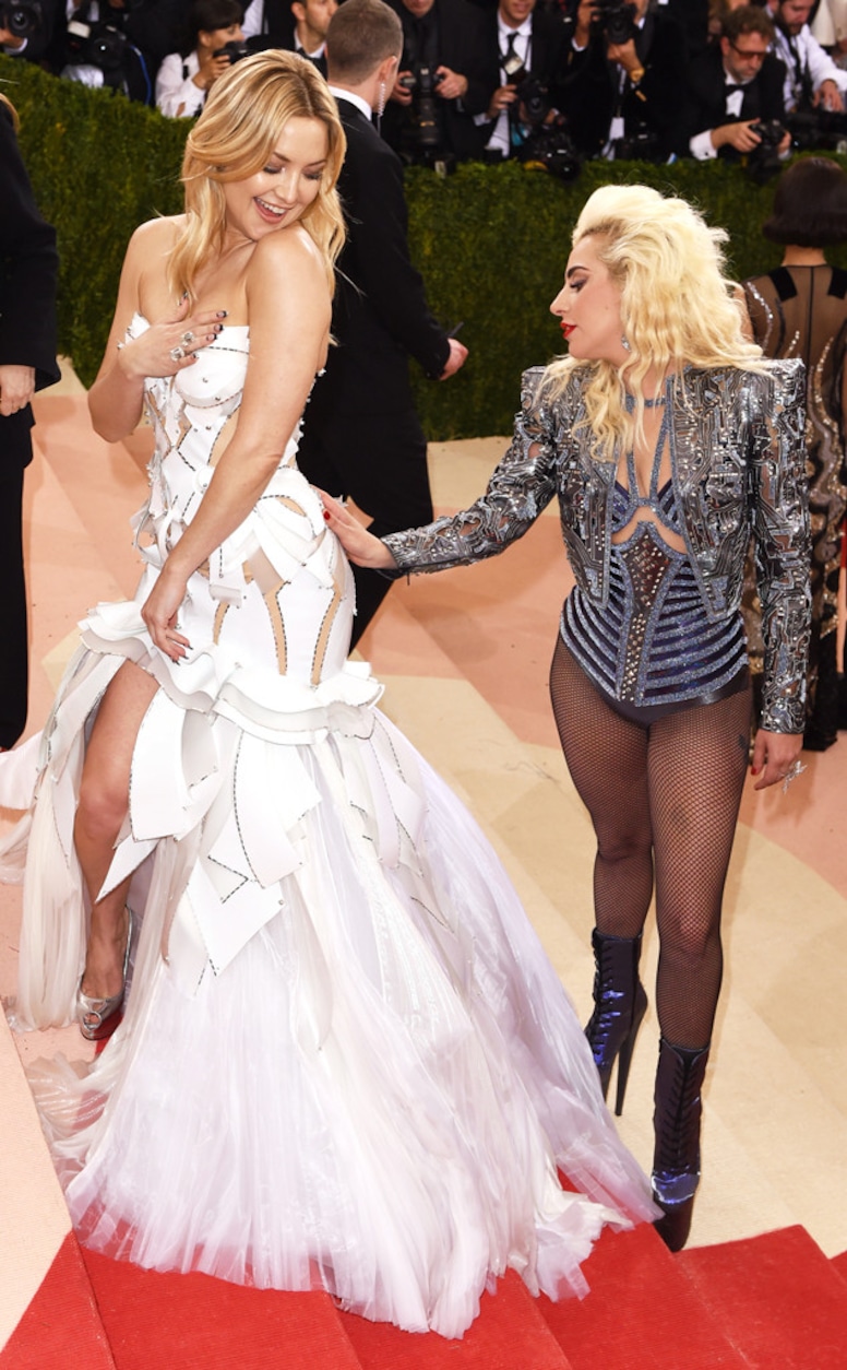 Kate Hudson, Lady Gaga, MET Gala 2016, Candids
